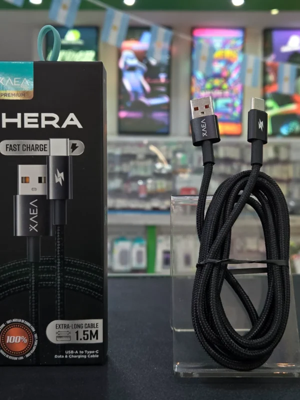 Cable XAEA Hera USB a Tipo-C de 1.5M