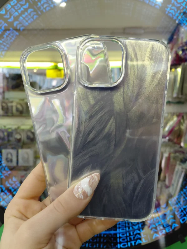 Funda Iphone 13 Silicona efecto Nacar