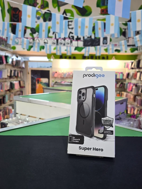 Funda Prodigee Super Hero para iPhone 15 Pro Max