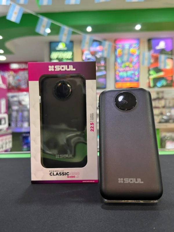 Powerbank Soul Classic 400 de 10.000 mAh