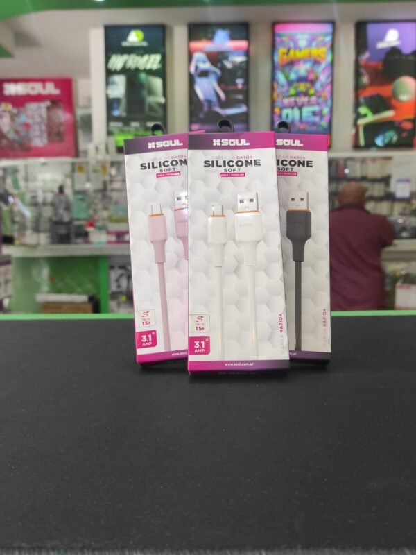 Cable V8 Soul Silicone Soft