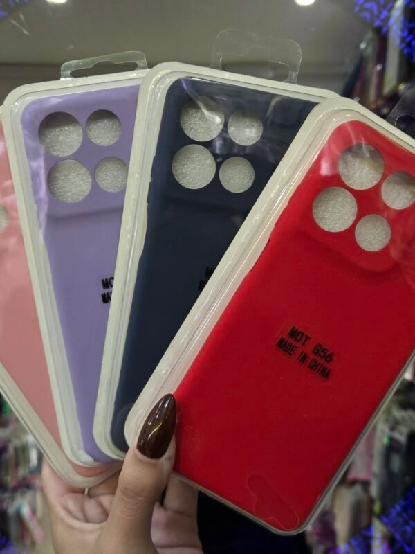 Funda Moto G56 Silicona