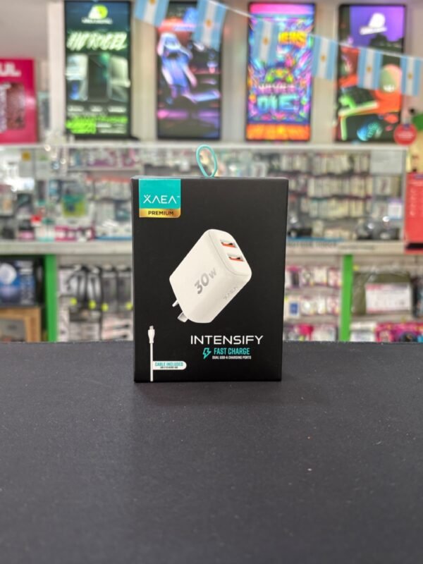 Cargador Xaea micro usb 30W intensify