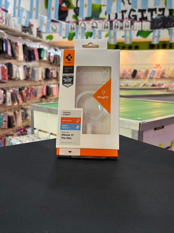 Funda IPhone 17 Pro Max Spigen Crystal Hybrid