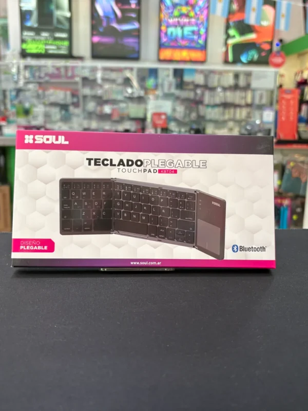 Teclado Plegable Soul Touchpad KBT04