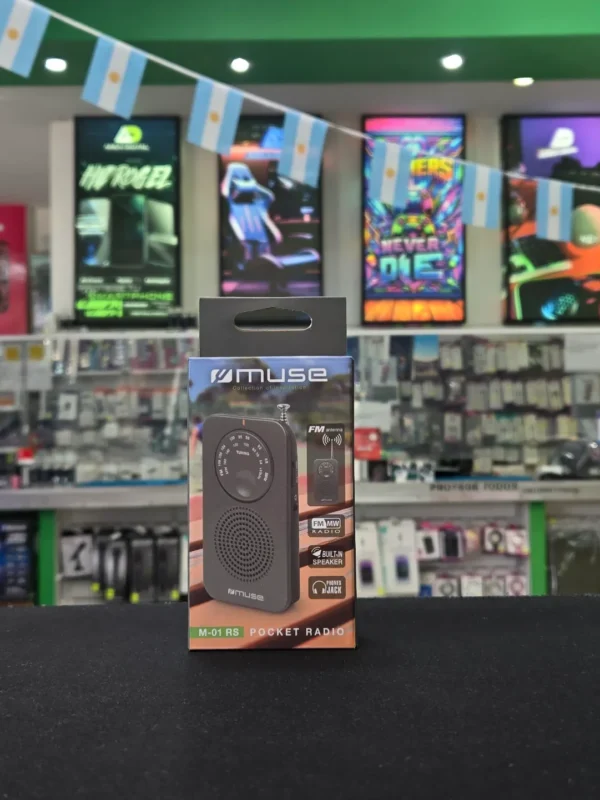 Radio de Bolsillo Muse M-01 RS (Pocket Radio)