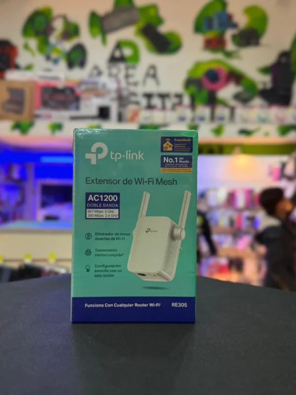 Extensor de Wi-Fi Mesh TP-Link AC1200 (RE305)