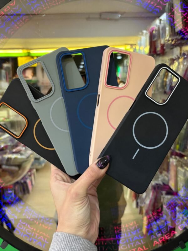 Funda Moto G06 Silicona con MagSafe