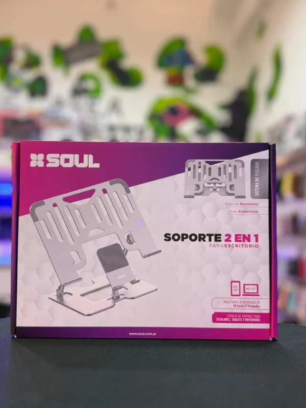 Soporte de Escritorio 2 en 1 SOUL