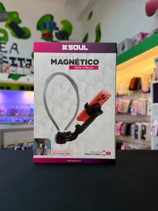 Soporte Magnético de Cuello para Celulares y Cámaras - SOUL
