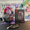 Auriculares redragon aurora H376 junto a su caja
