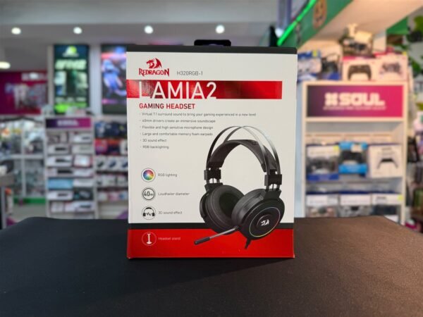 Auriculares redragon lamia 2 H320RGB-1 caja